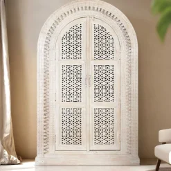 Orient Style Schrank aus Mangoholz White Wash - Capo