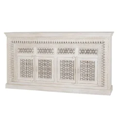 Orient Style Sideboard aus Mangoholz White Wash - Capo