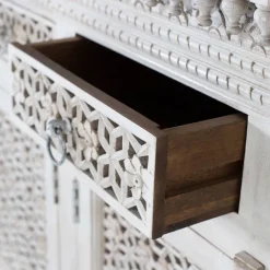 Orient Style Sideboard aus Mangoholz White Wash - Capo