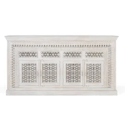 Orient Style Sideboard aus Mangoholz White Wash - Capo