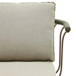 Outdoor Armlehnstühle in Braun - Ragusca (4er Set)