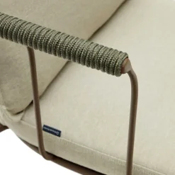 Outdoor Armlehnstühle in Braun - Ragusca (4er Set)