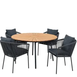 Outdoor Essgruppe im modernen Stil - Farmer (fünfteilig)