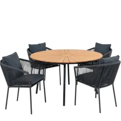 Outdoor Essgruppe im modernen Stil - Farmer (fünfteilig)