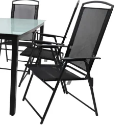 Outdoor Essgruppe in modernem Design - Fridamo (siebenteilig)