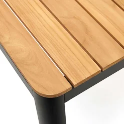 Outdoor Esstisch mit Teakholz-Tischplatte - Price