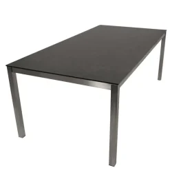 Outdoor Glastisch in Keramikoptik - Hitma