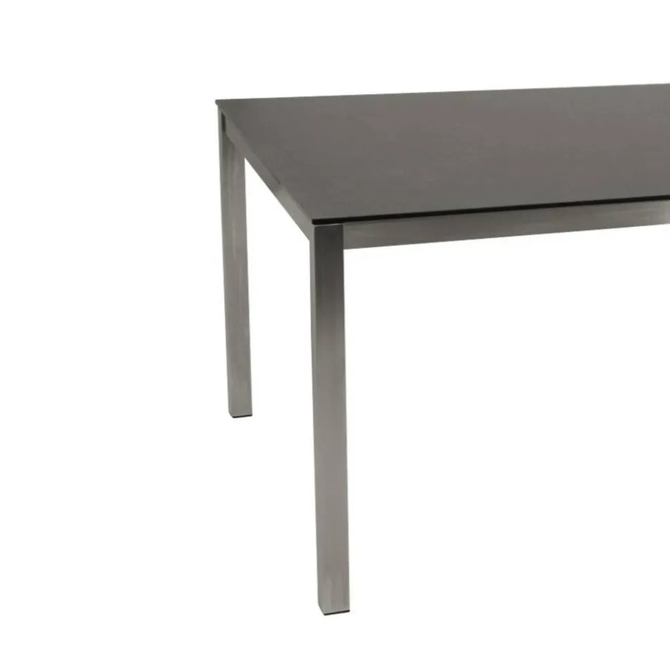 Outdoor Glastisch in Keramikoptik - Hitma