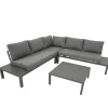 Outdoor Lounge Ecksofa mit Tisch - Stramo (vierteilig)