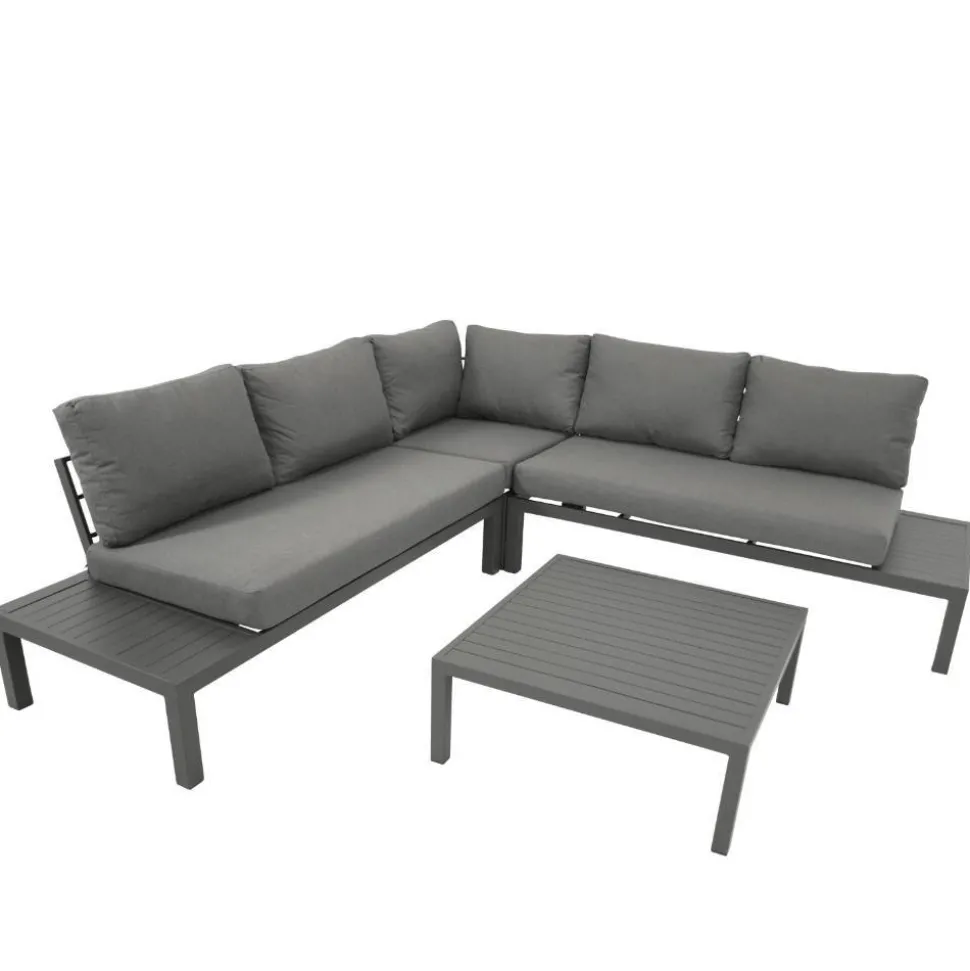 Outdoor Lounge Ecksofa mit Tisch - Stramo (vierteilig)
