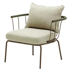 Outdoor Sessel aus braunem Metall - Ragusca (2er Set)