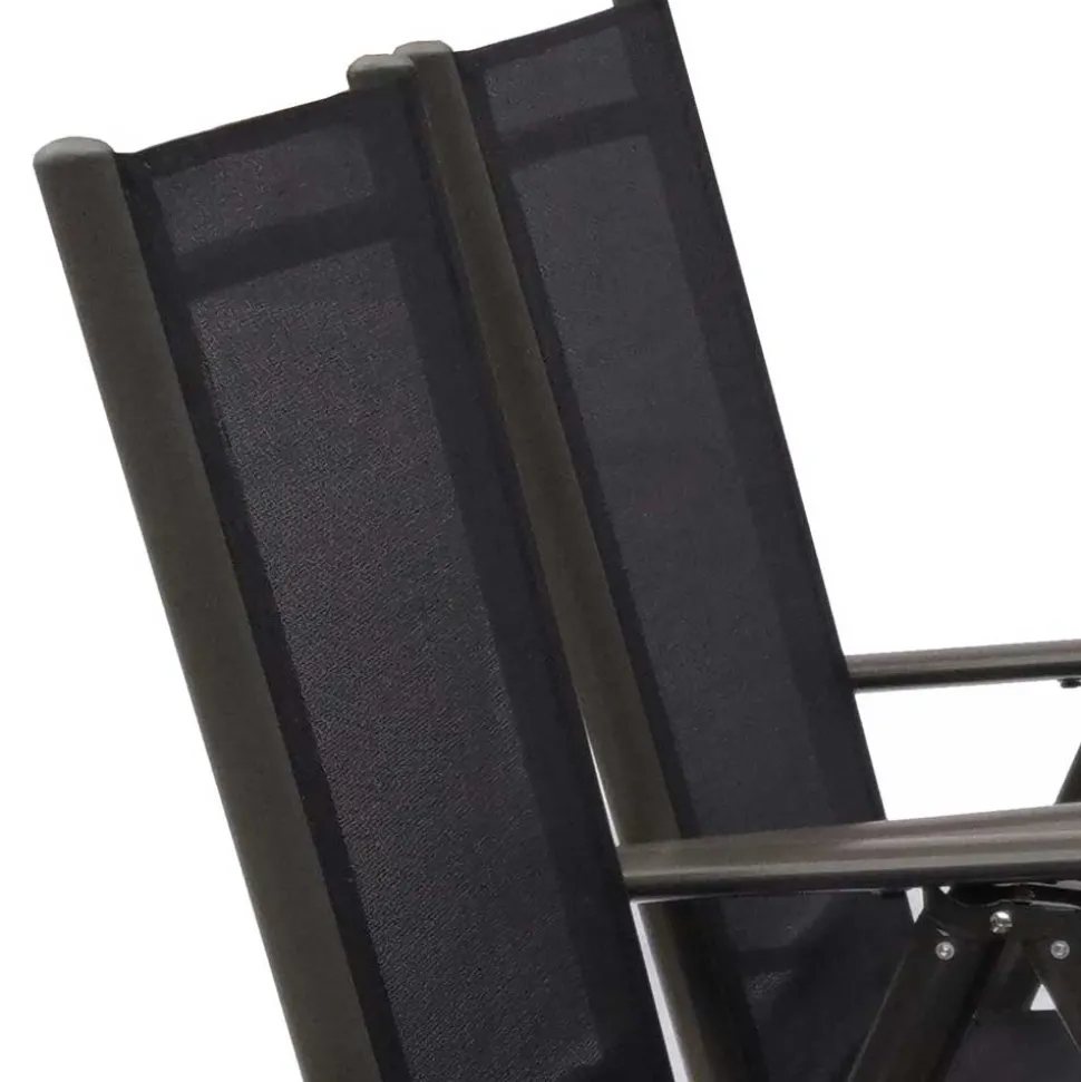 Outdoor Sitzgruppe mit Glastisch - Franatico (siebenteilig)