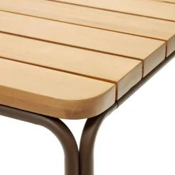 Outdoor Stehtisch aus braunem Metall - Ragusca