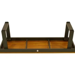 Outdoorbank ohne Lehne aus Akazienholz - Abrahams