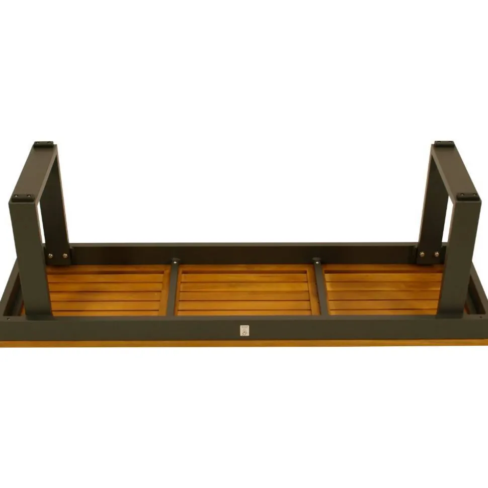 Outdoorbank ohne Lehne aus Akazienholz - Abrahams