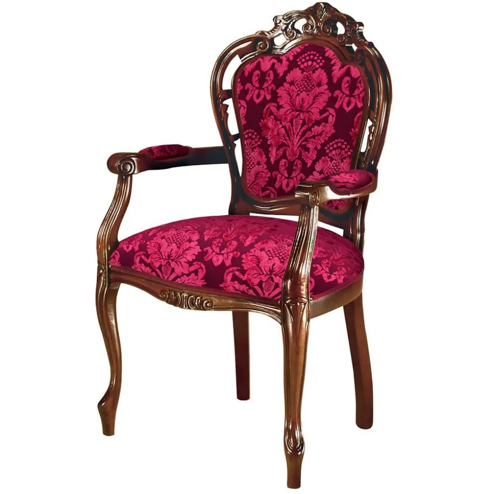 Ovale Esstischgruppe im Barockstil - Ursanna (sechsteilig)