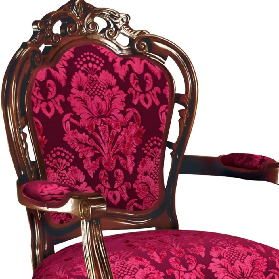 Ovale Esstischgruppe im Barockstil - Ursanna (sechsteilig)