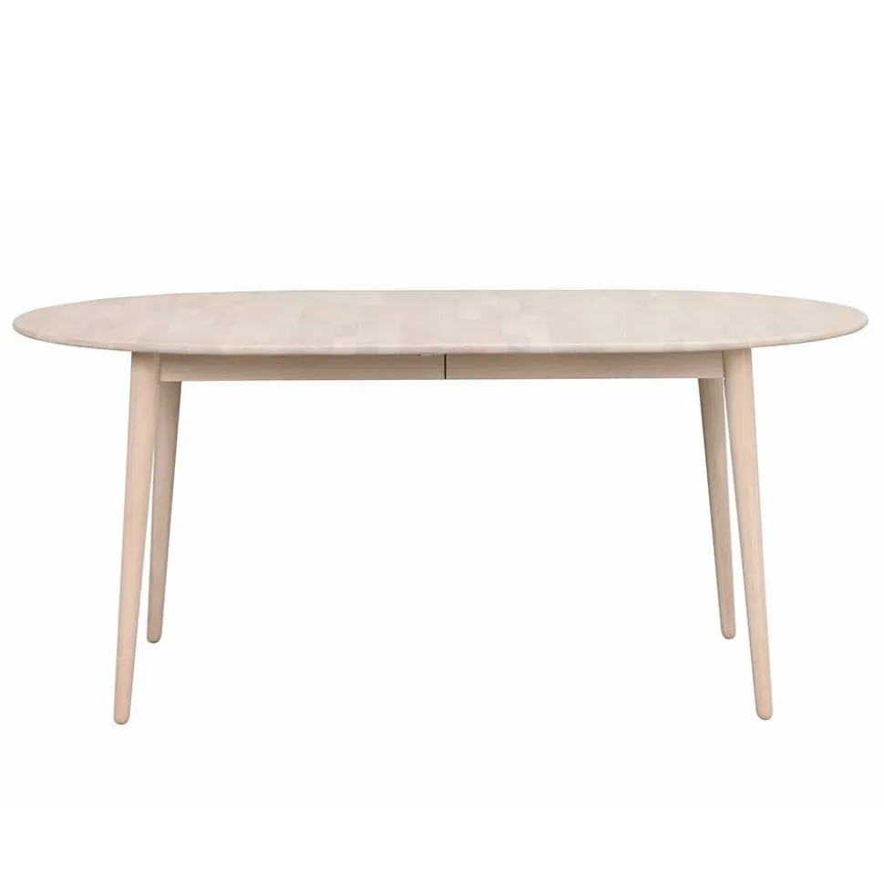 Ovaler Esstisch verlängerbar im Skandi Design - Fleppos