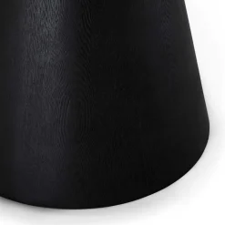 Ovaler Esszimmertisch in Schwarz Eiche - Vuschea