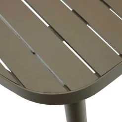 Ovaler Gartentisch aus Aluminium - Ocna