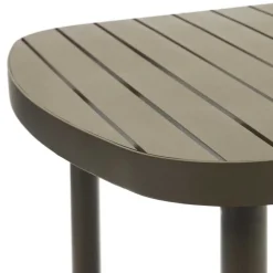 Ovaler Gartentisch aus Aluminium - Ocna