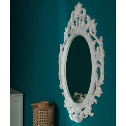 Ovaler Spiegel im Barock Design - Mendoza