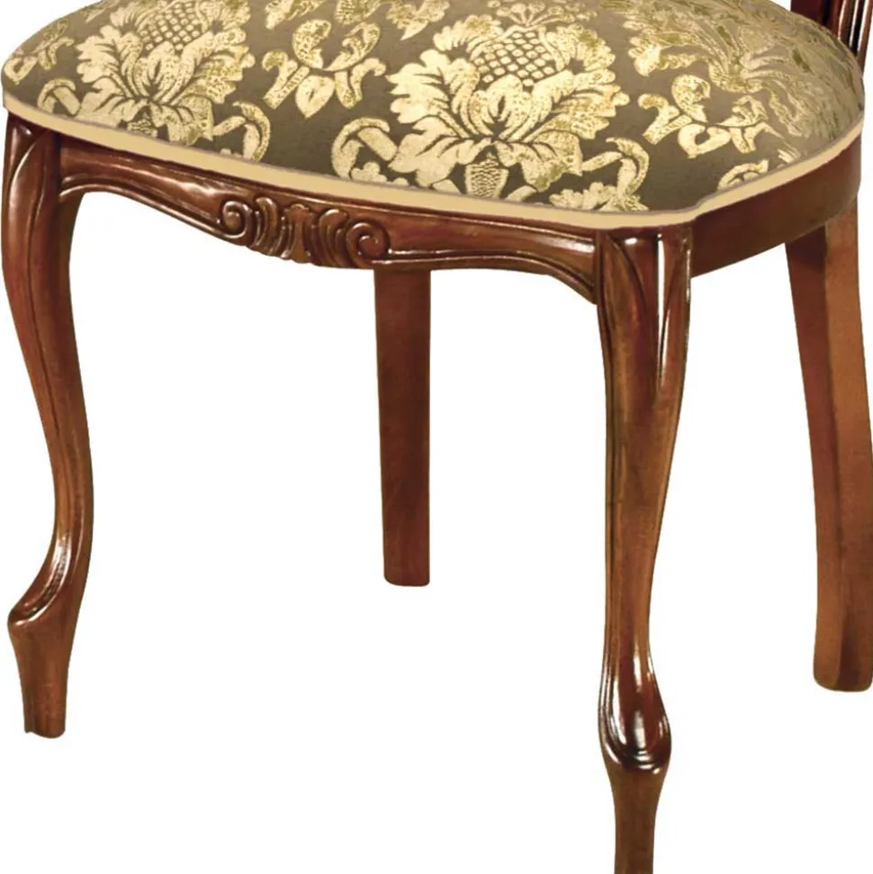 Ovaler Tisch & fünf Stühle - Ursanna (sechsteilig)