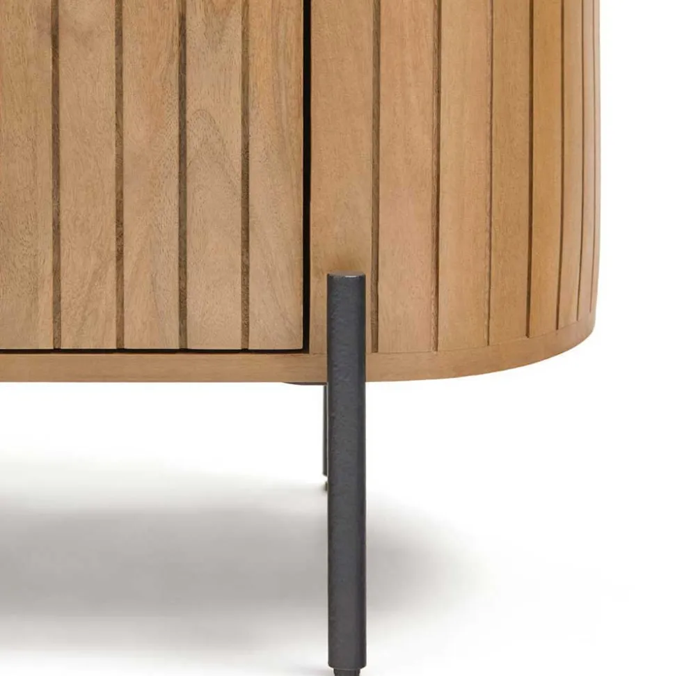 Ovales TV Board 200x55x43 cm - Ilvenda