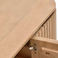 Ovales TV Board 200x55x43 cm - Ilvenda