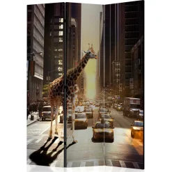 Paravent Giraffe in New York Fotokunst - Lisdonna