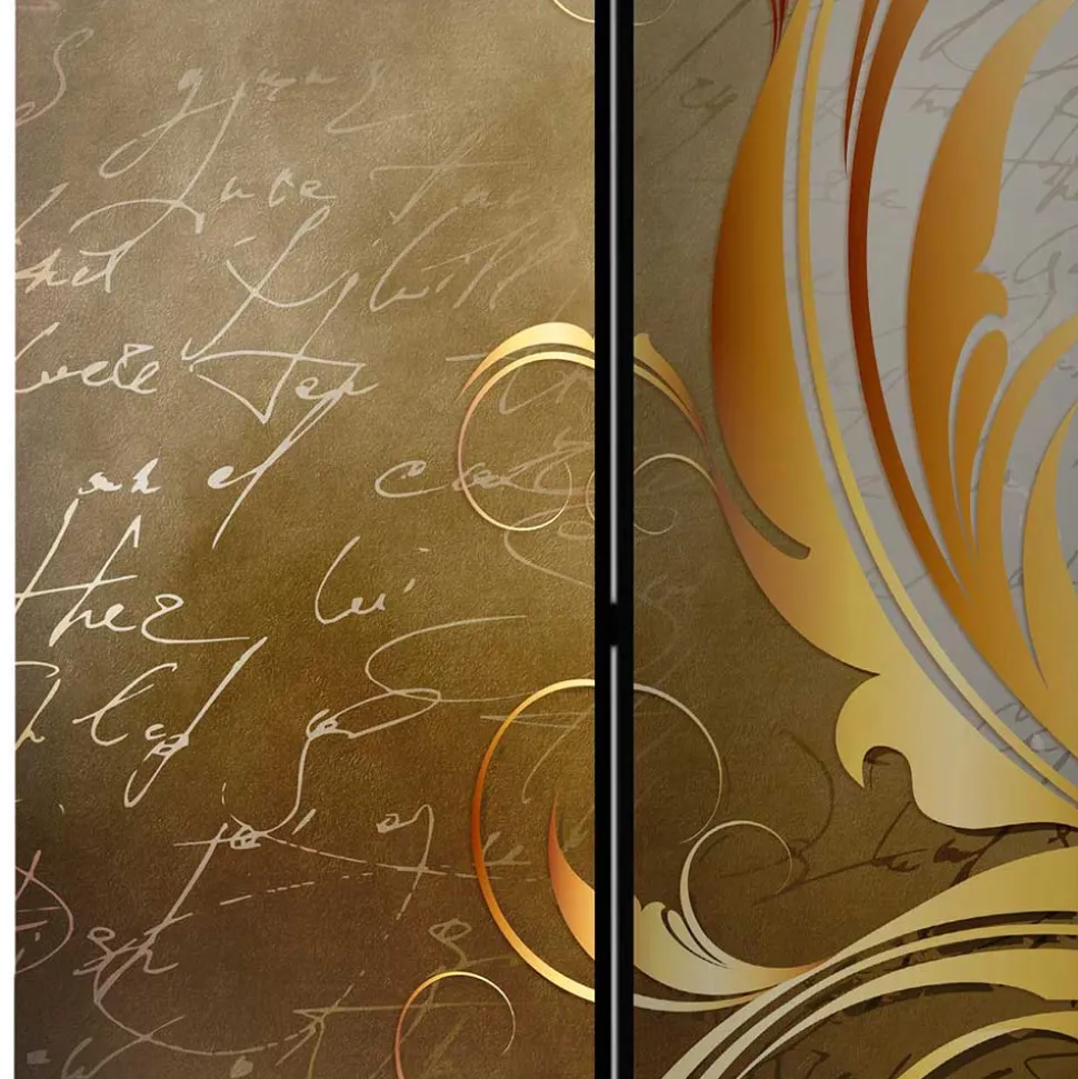 Paravent mit abstraktem Schrift Motiv - Ray