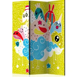 Paravent mit Kawaii Monster Motiv - Quarzas