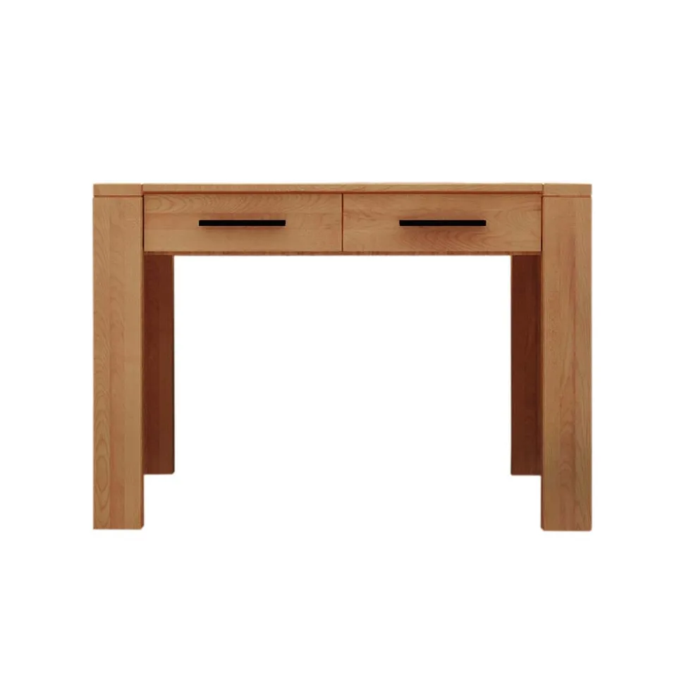 PC Schreibtisch Mosniak aus Kernbuche Massivholz