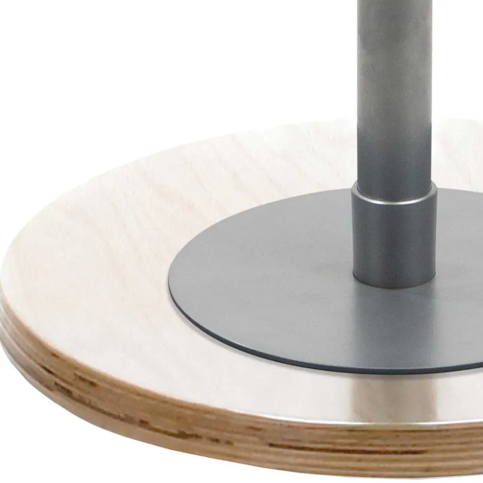 Pendelhocker mit Sattelsitz in Schwarz - Vilaroma