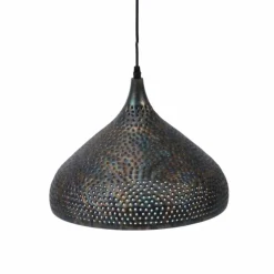 Pendelleuchte mit 3 Schirmen Trichterform Simulin aus Metall