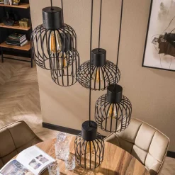 Pendelleuchte mit Drahtschirmen - Lotta