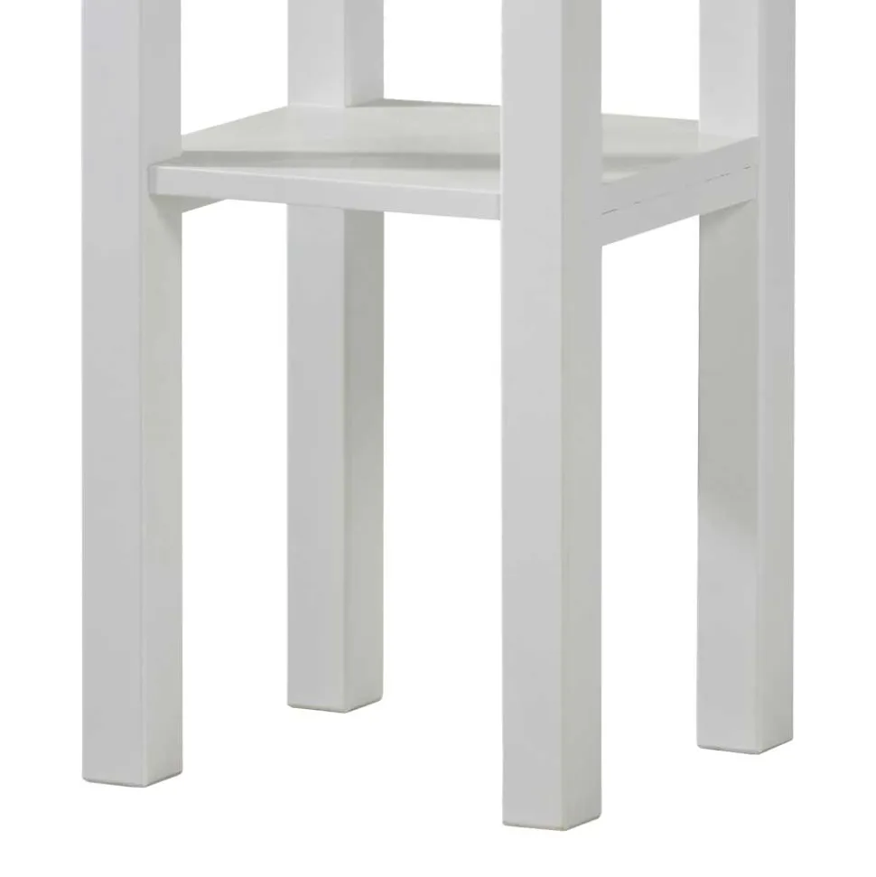 Pflanzensäule Rojan in Weiß