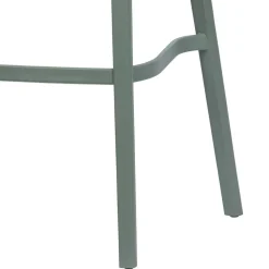 Pflegeleichter Barstuhl in Graugrün - Ecdo (2er Set)