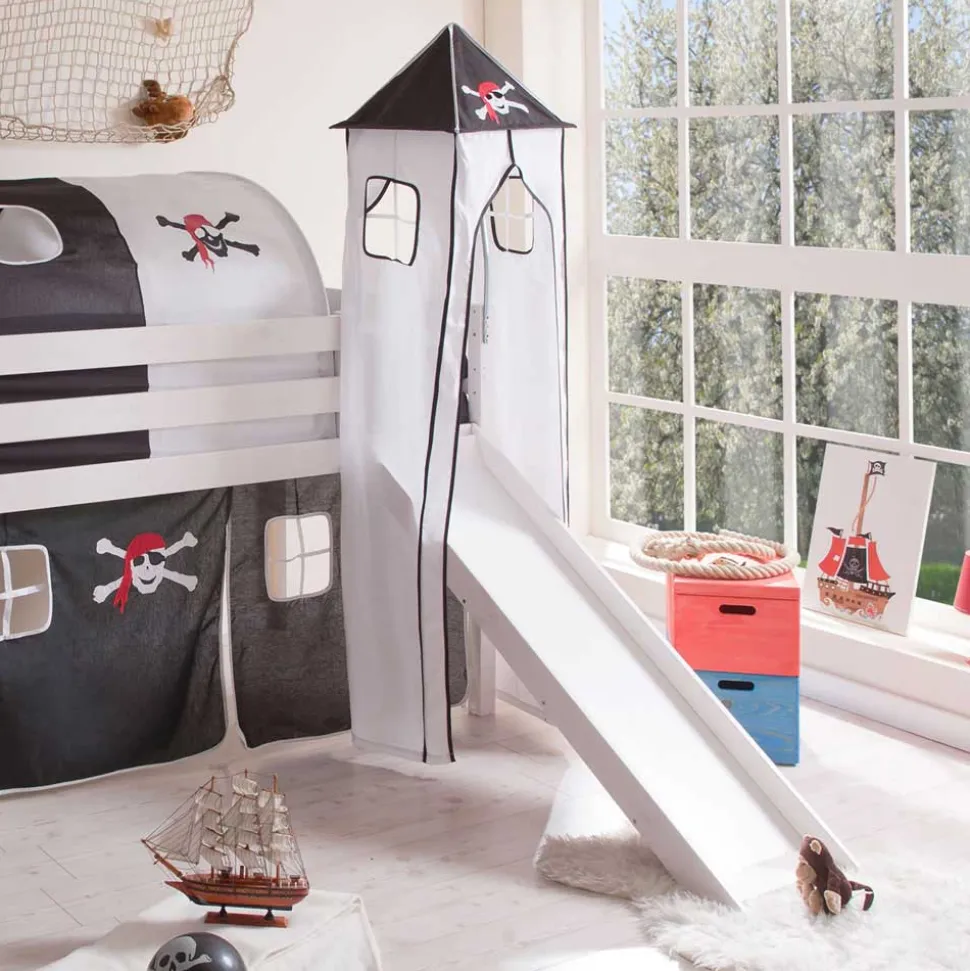 Piraten Spielbett Buono mit Rutsche