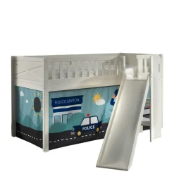 Polizei Rutschbett in Weiß - Tubianas