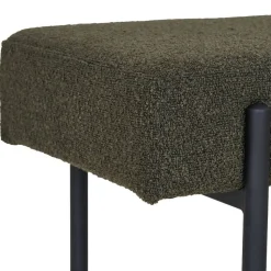 Polsterbank in Dunkelgrün Boucle - Barahona