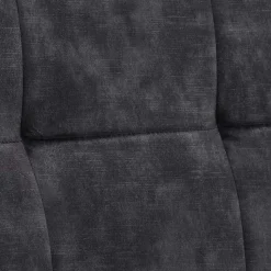 Polsterbank mit Armlehnen in Anthrazit - Mascaro