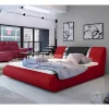 Polsterbett in Rot mit Schwarz - Hawaian