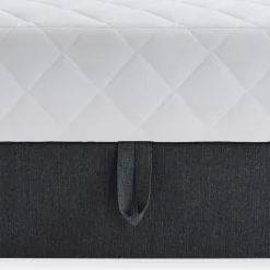 Polsterbett mit Matratze H2 und Bettkasten - Marianne