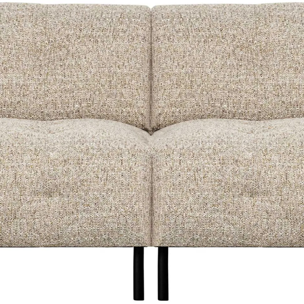 Polstercouch in Beigegrau - Pantras