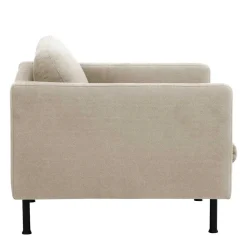 Polstersessel in Beige mit Schwarz - Roco