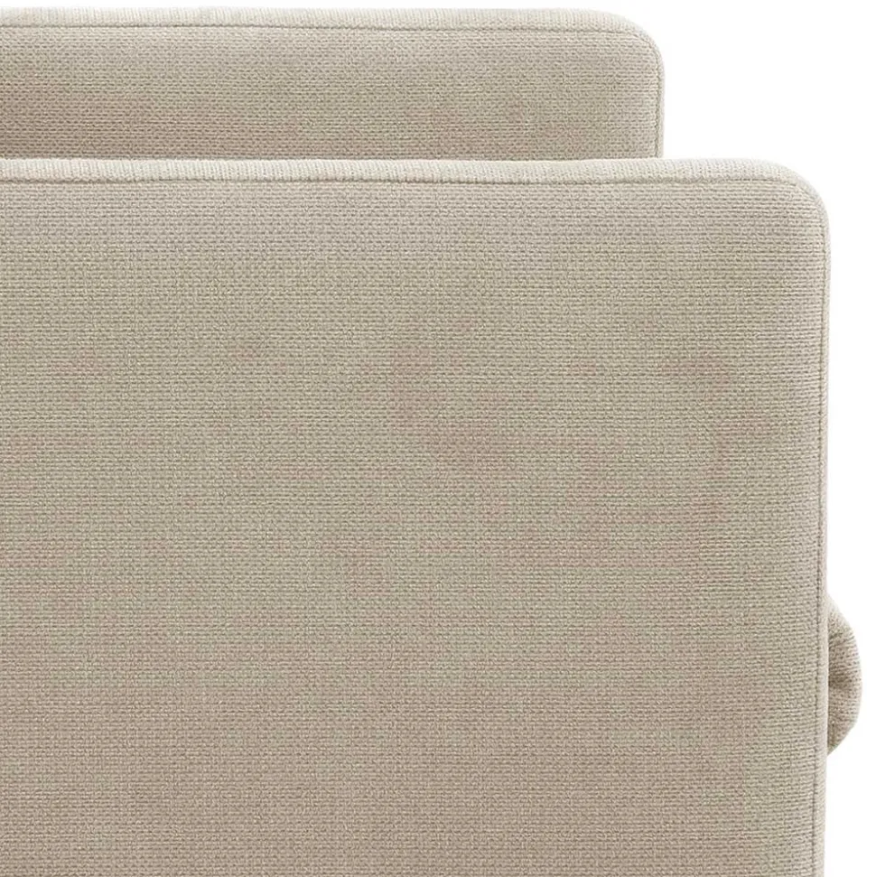 Polstersessel in Beige mit Schwarz - Roco