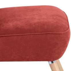 Polstersessel in Terracotta Velours - Iceline