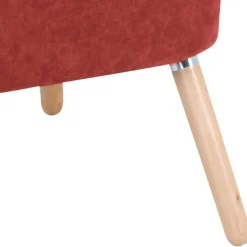 Polstersessel in Terracotta Velours - Iceline