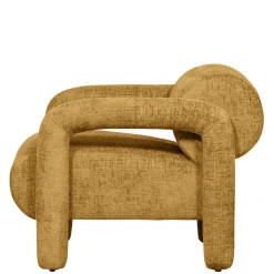 Polstersessel in tollem Design aus Samt - Asta